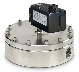 Equilibar GSD4 流量控制阀 (FCV) 阀体带有电子先导调节器